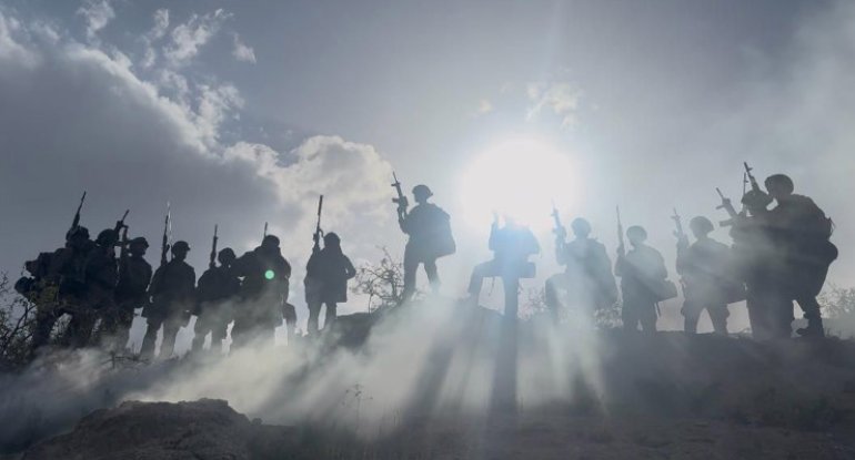 Azərbaycan və Türkiyə hərbçiləri Naxçıvanda təlimdə