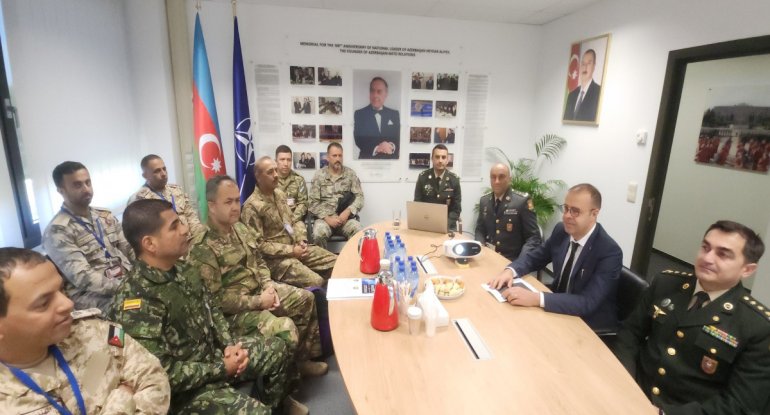 Azərbaycanın NATO-dakı Nümayəndəliyi Tanışlıq Proqramı iştirakçılarını qəbul edib