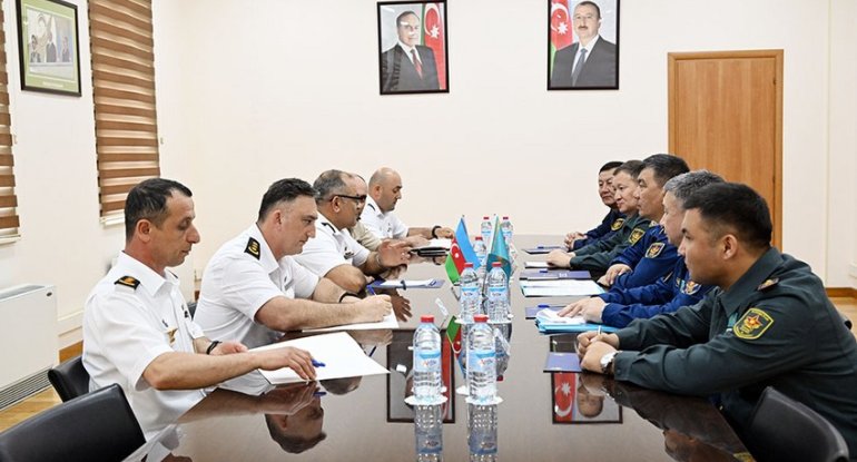 Qazaxıstanın Baş Qərargah rəisinin müavini Azərbaycana gəlib