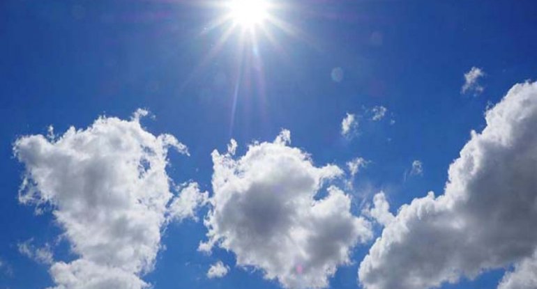 Sabah 28 dərəcə isti olacaq -&nbsp;HAVA PROQNOZU