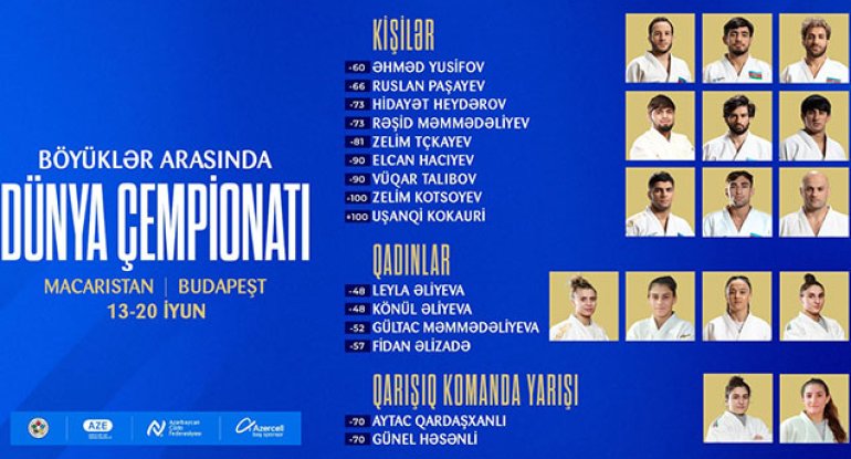 Millimizin dünya çempionatı üçün heyəti açıqlandı