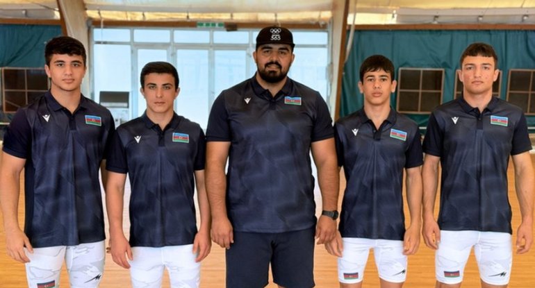 Azərbaycanın çimərlik güləşçiləri Avropa çempionatında 2 qızıl, 1 bürünc medal qazanıblar
