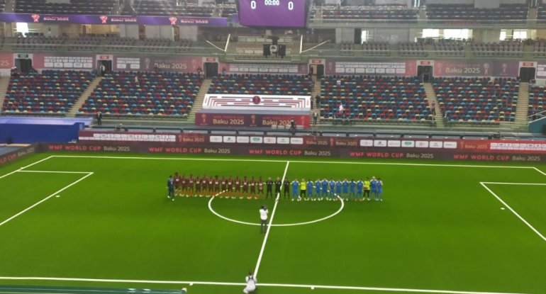 Bakıda keçirilən minifutbol üzrə dünya çempionatında ilk yarımfinalçı bəlli olub