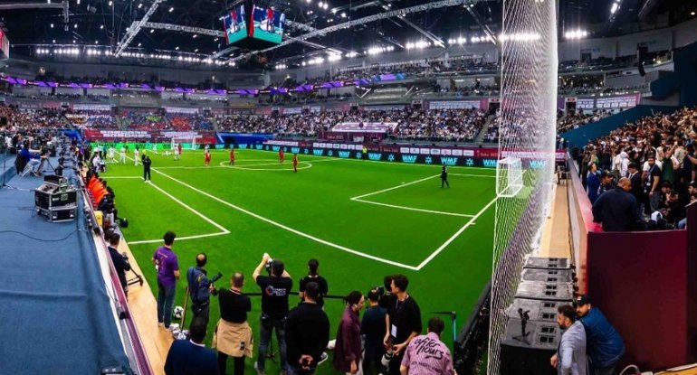 Minifutbol üzrə Azərbaycan - İngiltərə matçında azarkeş rekordu qeydə alınıb
