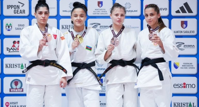 Azərbaycan cüdoçuları Avropa Kubokunu 4 medalla başa vurublar