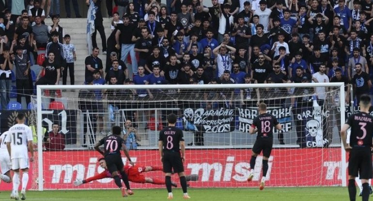 "Qarabağ" - "Sabah" matçı ən çox qolun vurulduğu final oyunu kimi tarixə düşüb