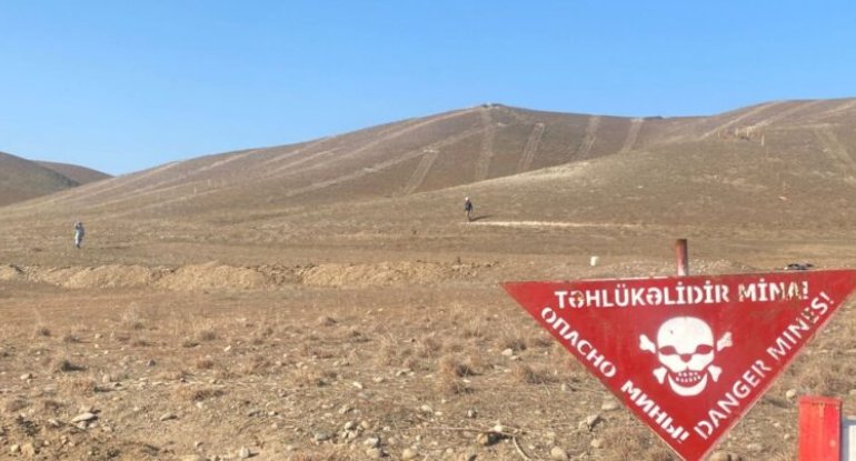 Ötən ay nə qədər ərazinin minalardan təmizləndiyi açıqlanıb
