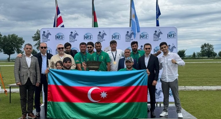Çövkən üzrə Azərbaycan millisi ilk dəfə Avropa çempionu olub