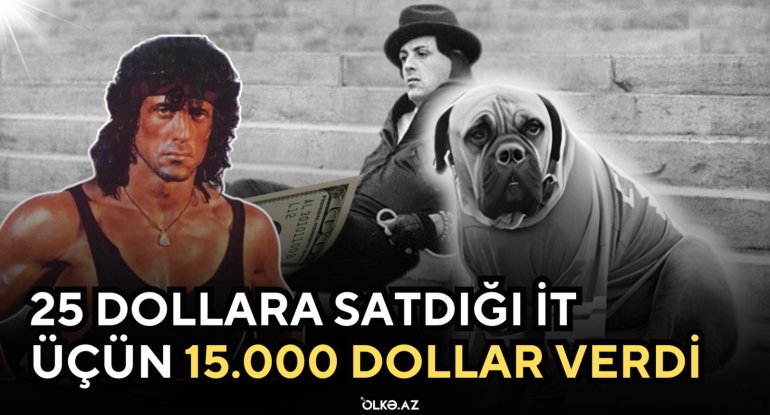 Doğuş zamanı iflic oldu, yoxsulluqdan satdığı itini 15 minə aldı, yazdığı ssenari ilə əfsanəyə çevrildi - Stallonenin hekayəsi - VİDEO