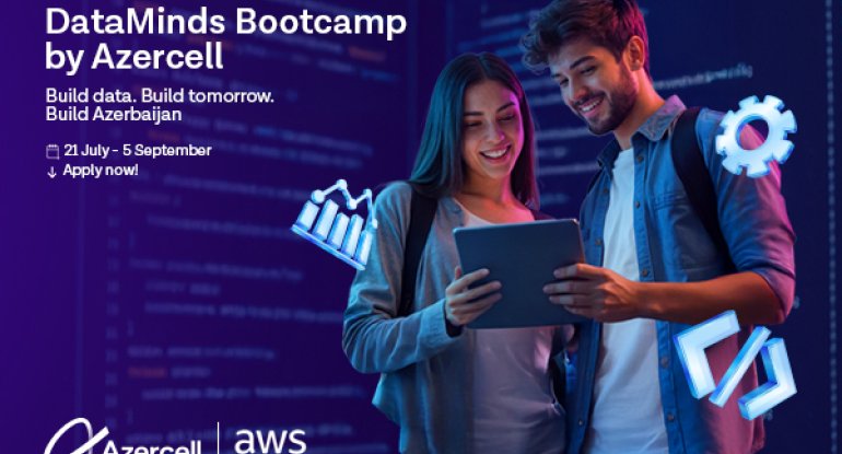 Azercell gənclər üçün &ldquo;DataMinds&rdquo; bootcamp layihəsinə start verir