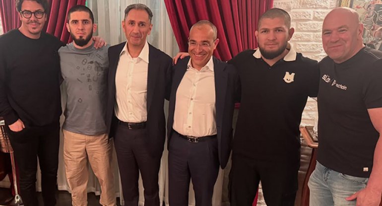 Həbib azərbaycanlı nazirlərlə bir arada - FOTO