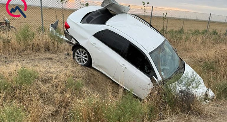 Cəlilabadda yol qəzası - Bir ailənin 3 üzvü yaralandı