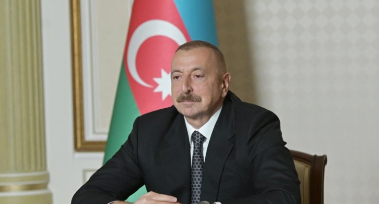 İlham Əliyev Donald Trampa təşəkkür edib
