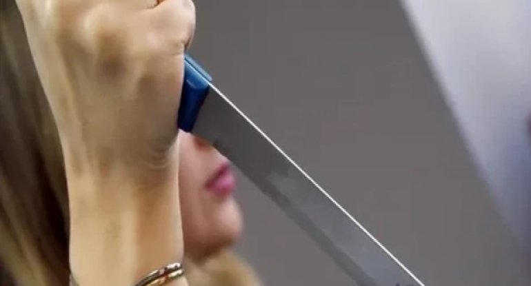 Qadın 37 yaşlı sevgilisini bıçaqladı