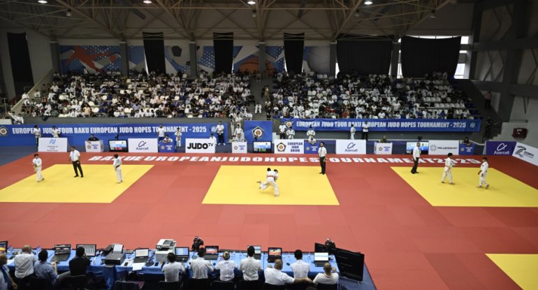 Bakıda Avropa Cüdo Ümidləri turniri start götürüb