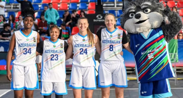Azərbaycanın 3x3 basketbol millisi 1/4 finala vəsiqə qazanıb