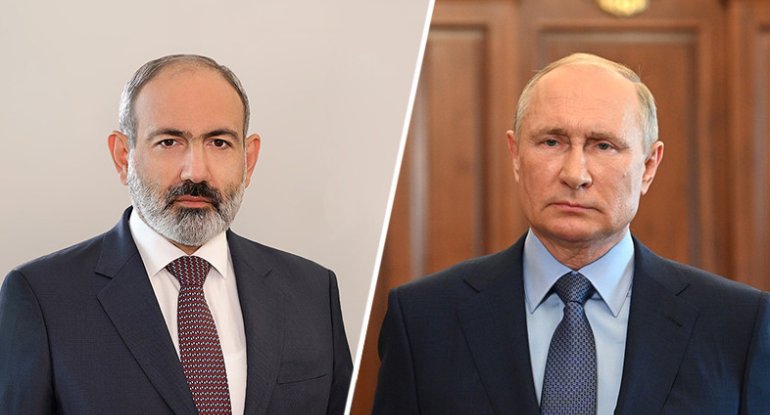 Putin Paşinyanla telefonla danışıb