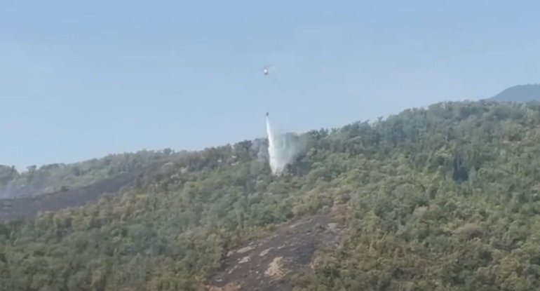 Xocavənd, Ağdərə və Zəngilanda yanğın baş verib, helikopterlər cəlb olunub