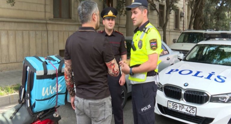 DİN-dən ikitəkərli nəqliyyat sürücülərinə MÜRACİƏT