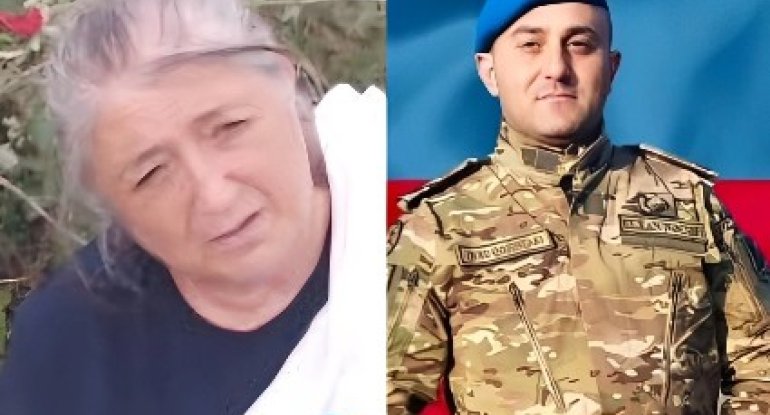 Şəhid mayorun anası vəfat etdi