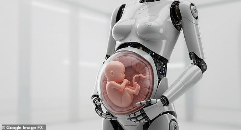 Robotlar uşaq doğacaq - Texnologiyada inqilab - FOTO
