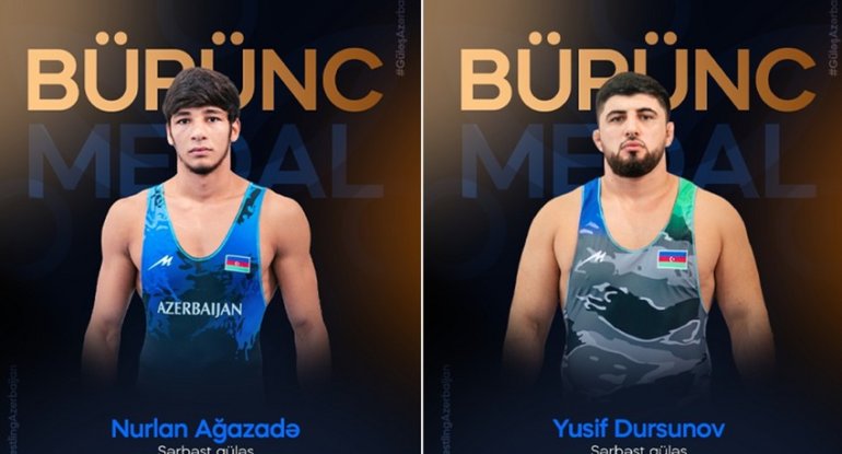 Azərbaycanın iki güləşçisi dünya çempionatında bürünc medal qazanıb