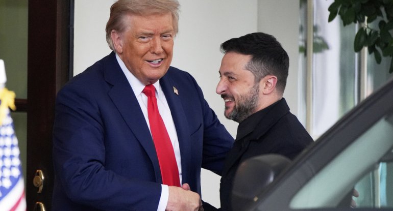 Donald Tramp və Volodimir Zelenski arasında görüş başa çatıb - YENİLƏNİB