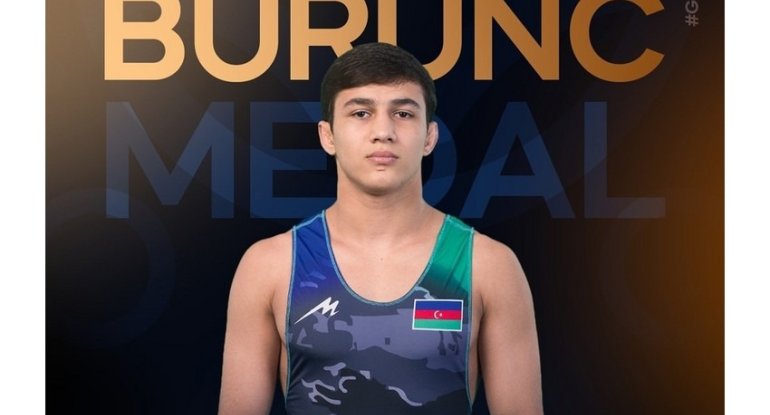 Azərbaycan güləşçisi dünya çempionatında bürünc medal qazanıb