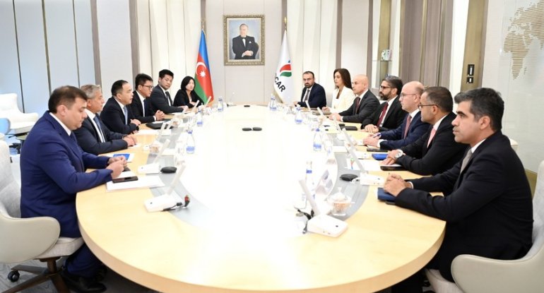 SOCAR və Çinin CC7 şirkəti neft kimyası sahəsində əməkdaşlığı müzakirə ediblər