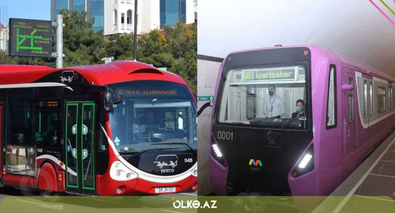 Avtobus və metroda gediş haqqı 1 manat olacaq? - RƏSMİ AÇIQLAMA