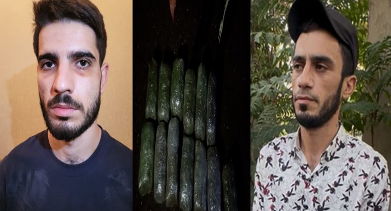 Narkokuryerlərdən 31 kiloqram narkotik&nbsp;aşkarlandı