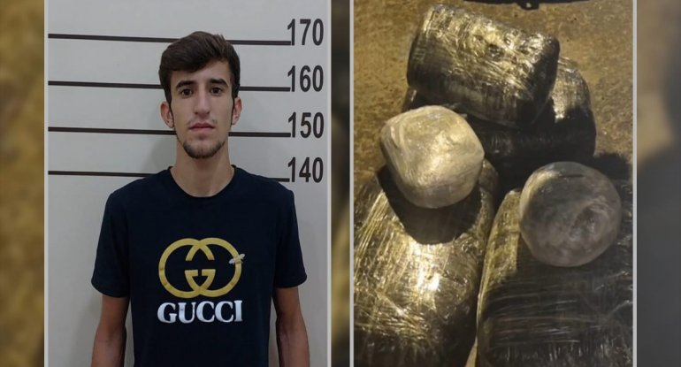 Narkokuryerdən 13 kq marixuana&nbsp;aşkarlandı