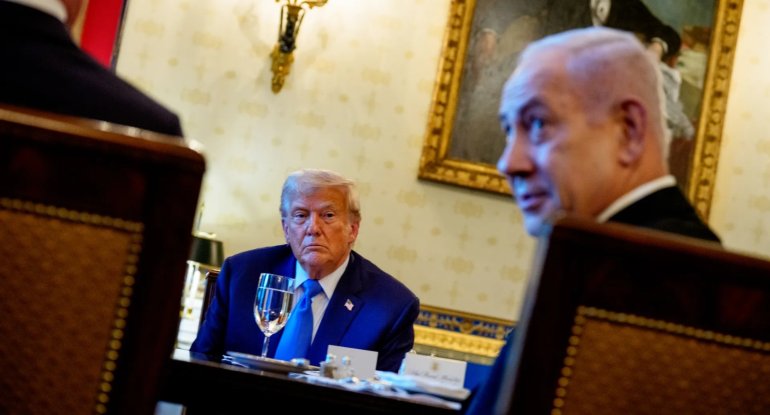 Trampdan Netanyahuya: Diqqətli ol!