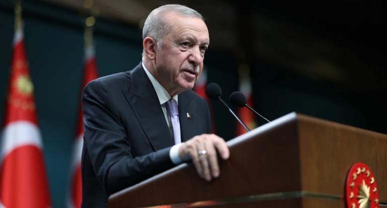 Ərdoğan Azərbaycanı təbrik edib