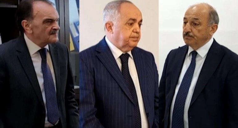 Səhiyyə Nazirliyinin rüşvət alan vəzifəli şəxsləri&nbsp;MƏHKƏMƏ QARŞISINDA