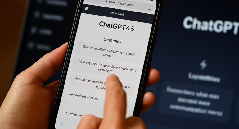 "ChatGPT" möhtəşəm YENİLİK