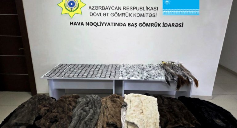 Gömrükdən gizlin keçirmək istədiyi mallar&nbsp;musadirə olundu