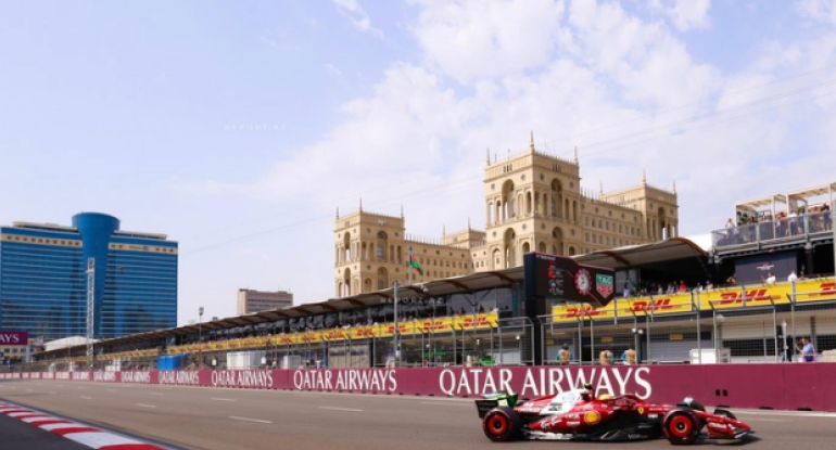 "Formula 1: Azərbaycan Qran-prisində birinci sərbəst yürüş başlayıb