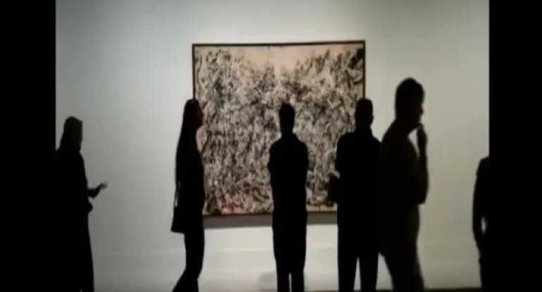 Cekson Pollokun tablosundakı mavi rəngin sirri AÇIQLANDI