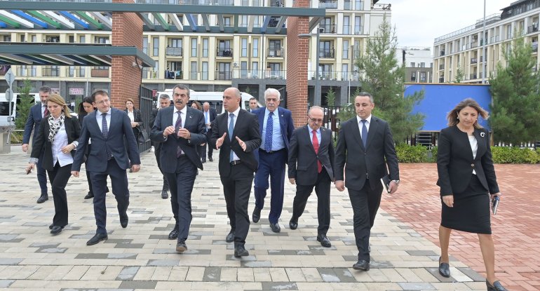 Türkiyənin milli təhsil naziri Qarabağda səfərdədir - FOTO