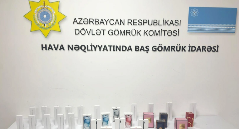 "iPhone"lara görə Bakıda saxlanıldı