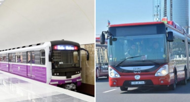 Metro və avtobusda&nbsp;yeni tariflər müəyyən edildi - QƏRAR