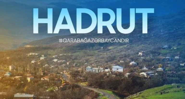Hadrutun işğaldan azad olunmasından 5 il ötü