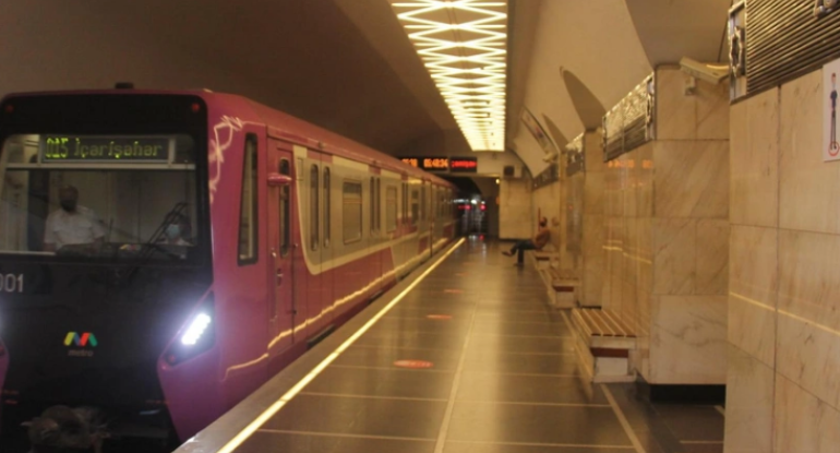Bakıda metroda ölüm hadisəsi baş verib