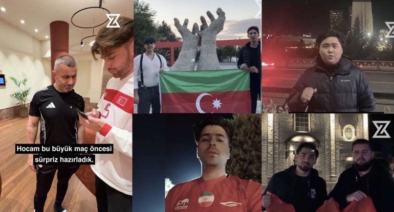 Dünyanın müxtəlif ölkələrindən "Qarabağ"a sürpriz&nbsp;VİDEO