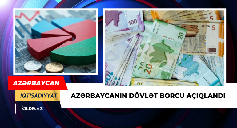 Azərbaycanın dövlət borcu açıqlandı