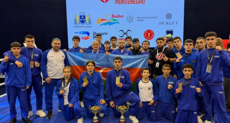 Boksçularımız Avropa çempionatında 8 medal qazandı