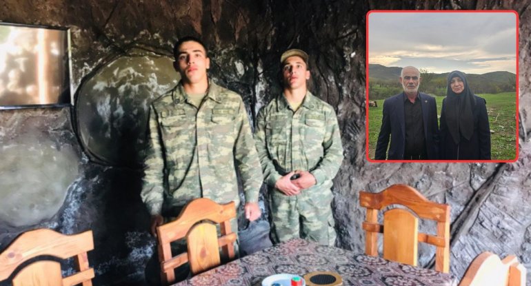 İki oğullarının bir-birlərinin gözü qarşısında şəhid olduğu yerə getdilər - FOTO
