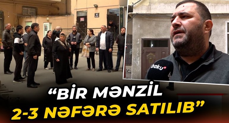 "Bankdan kredit götürüb ev almışıq, amma yaşaya bilmirik" - Video