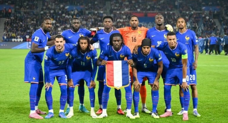 Fransa millisinin Azərbaycanla oyun üçün heyəti açıqlandı